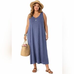 chinese dress ladies Rebdolls Women's Beach Stroll Halter Slip Maxi Dress - Yellow